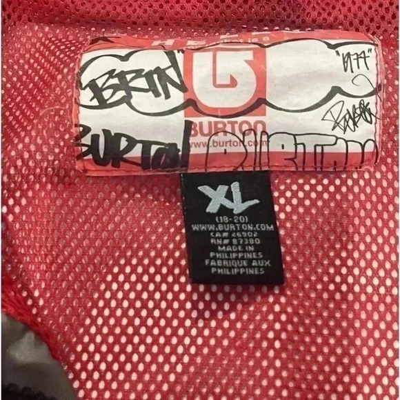 Burton Ski Jacket - No Hood- Size XL (18-20) - Picture 5 of 6